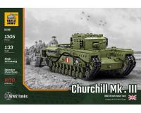 Build Army B2001 Churchill Tank (Lego Compatible Brick Model)